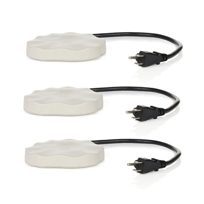 Farm Innovators HR-75 Decorative Heated Rock Bird Bath De-Icer, 75 Watt (3 Pack)