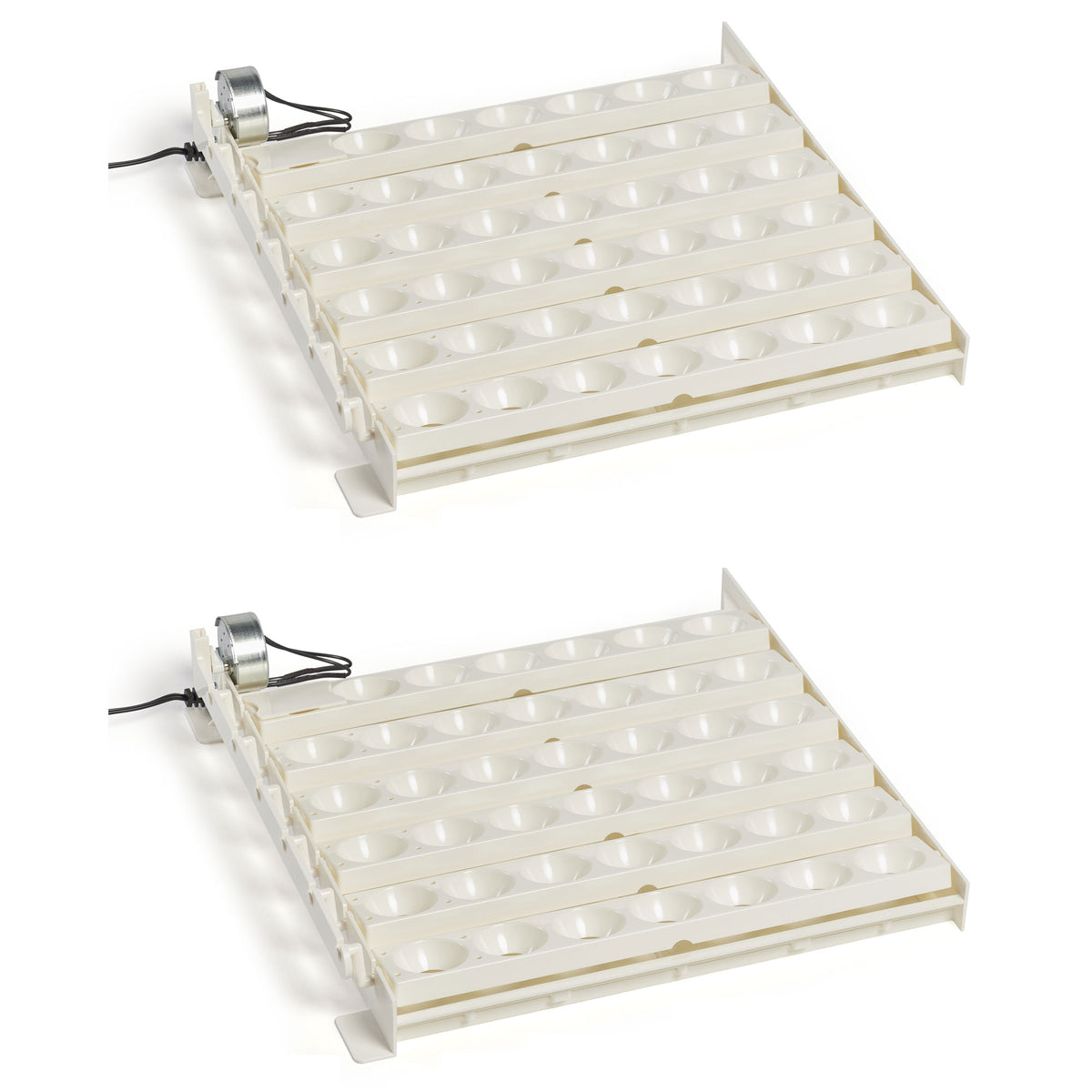 Farm Innovators 3200 Automatic 41 Spot Egg Turner for Improved Hatching (2 Pack)