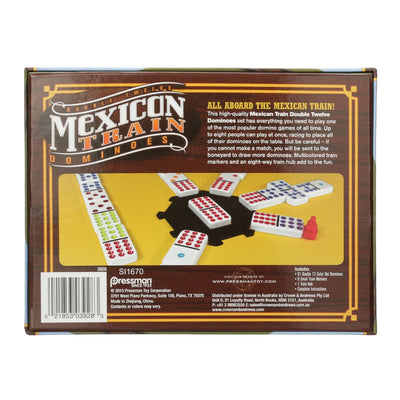 Pressman Oregon Trail Journey to Willamette Valley w/ Mexican Train Dominoes Set - VMInnovations