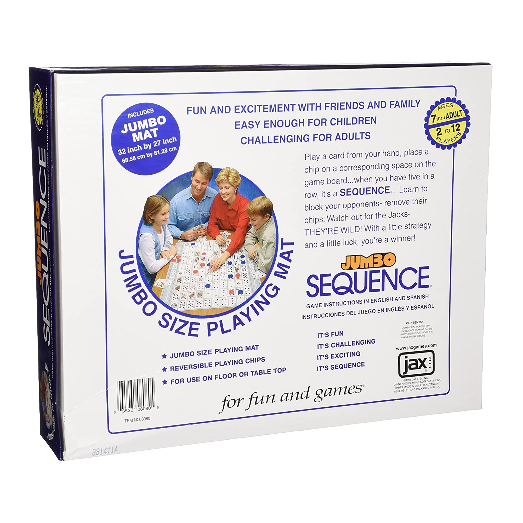 JAX Giant Sequence Jumbo Tube Edition & Sequence Jumbo Edition