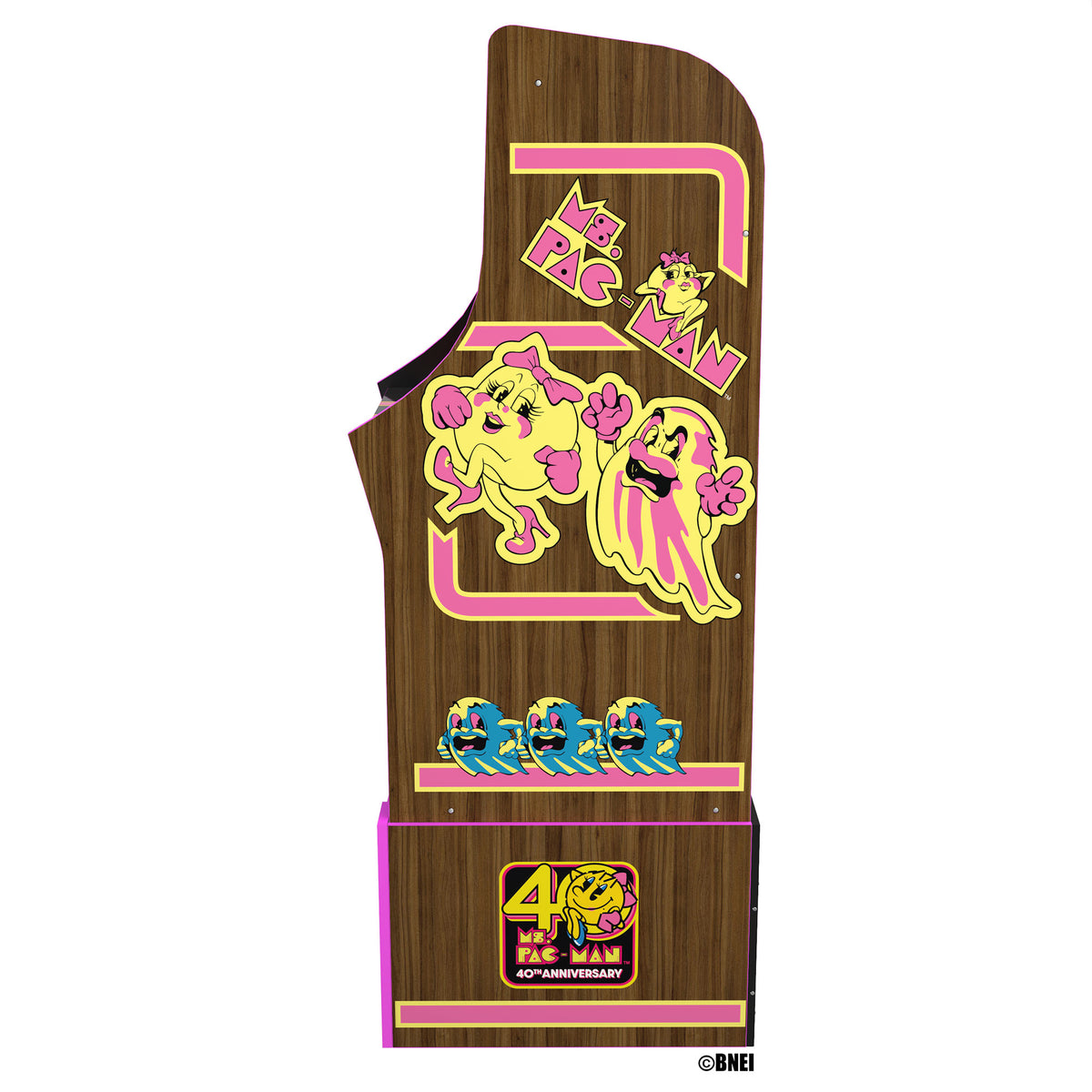 Arcade1Up Ms. Pac Man 40th Anniversary Classic 10 In 1 Arcade Machine(For Parts)