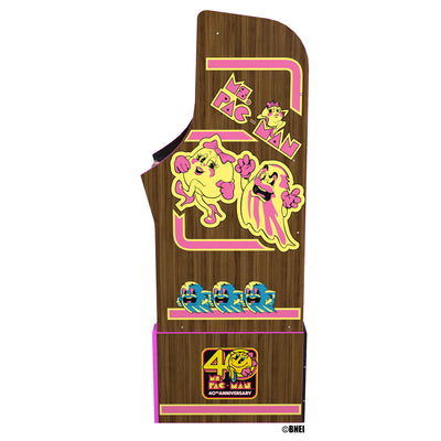 Arcade1Up Ms. Pac Man 40th Anniversary Classic 10 In 1 Arcade Machine(For Parts)