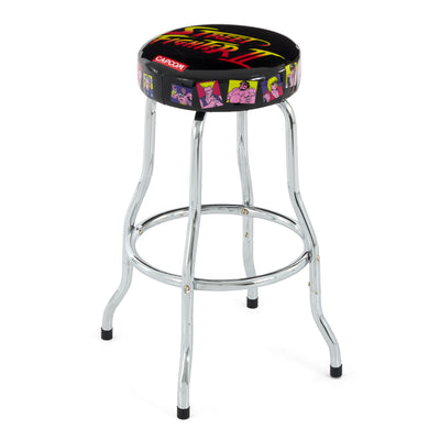 Arcade1Up Street Fighter II Champion Edition Arcade Game & Padded Stool, 2 Pack