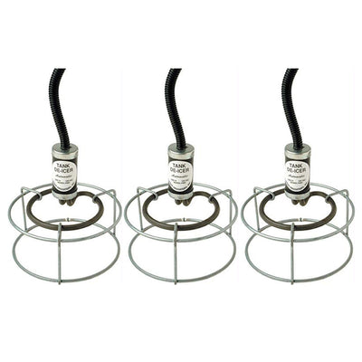 Farm Innovators Submergible Bucket Heater with Attached Guard, 1000 W (3 Pack)