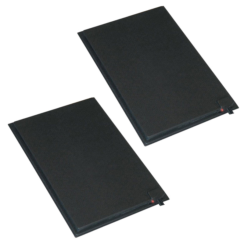 Farm Innovators 19 x 13 In Heated Chicken Mat for Coops & Nesting Areas (2 Pack)
