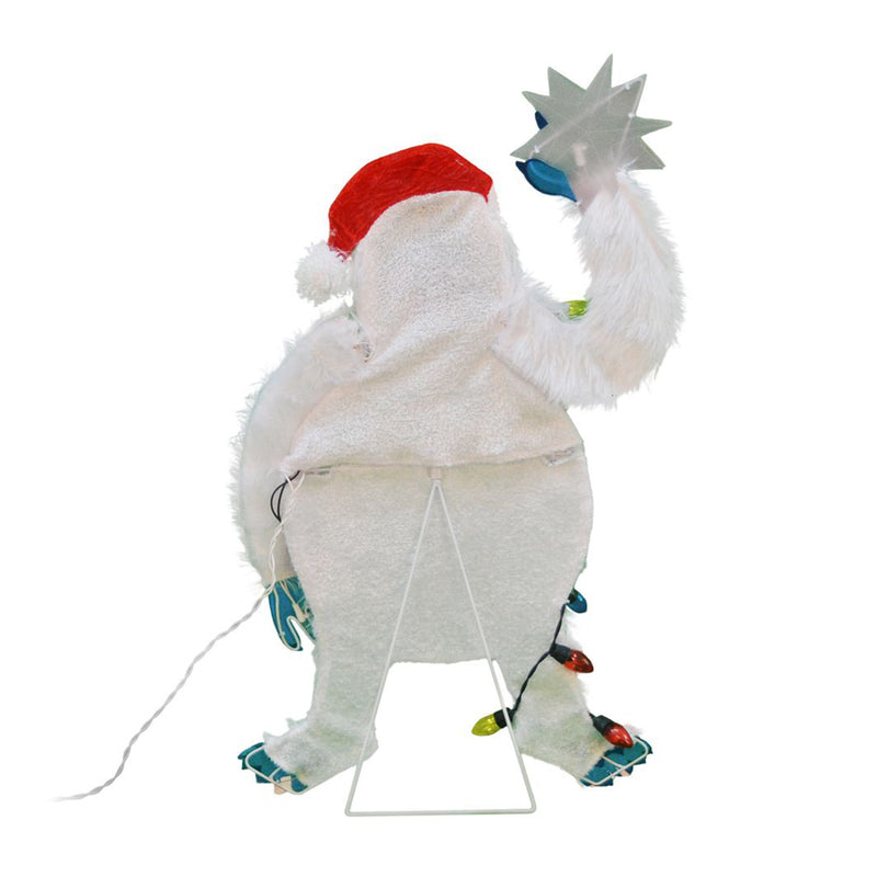 32 Inch Pre-Lit Bumble Holiday Indoor/Outdoor Festive Decoration (Open Box)