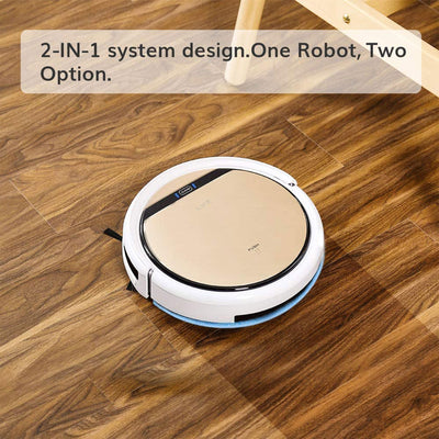 ILIFE V5s Pro Robot 2 in 1 Vacuum for Hard Floor and Low Pile Carpet (Open Box)