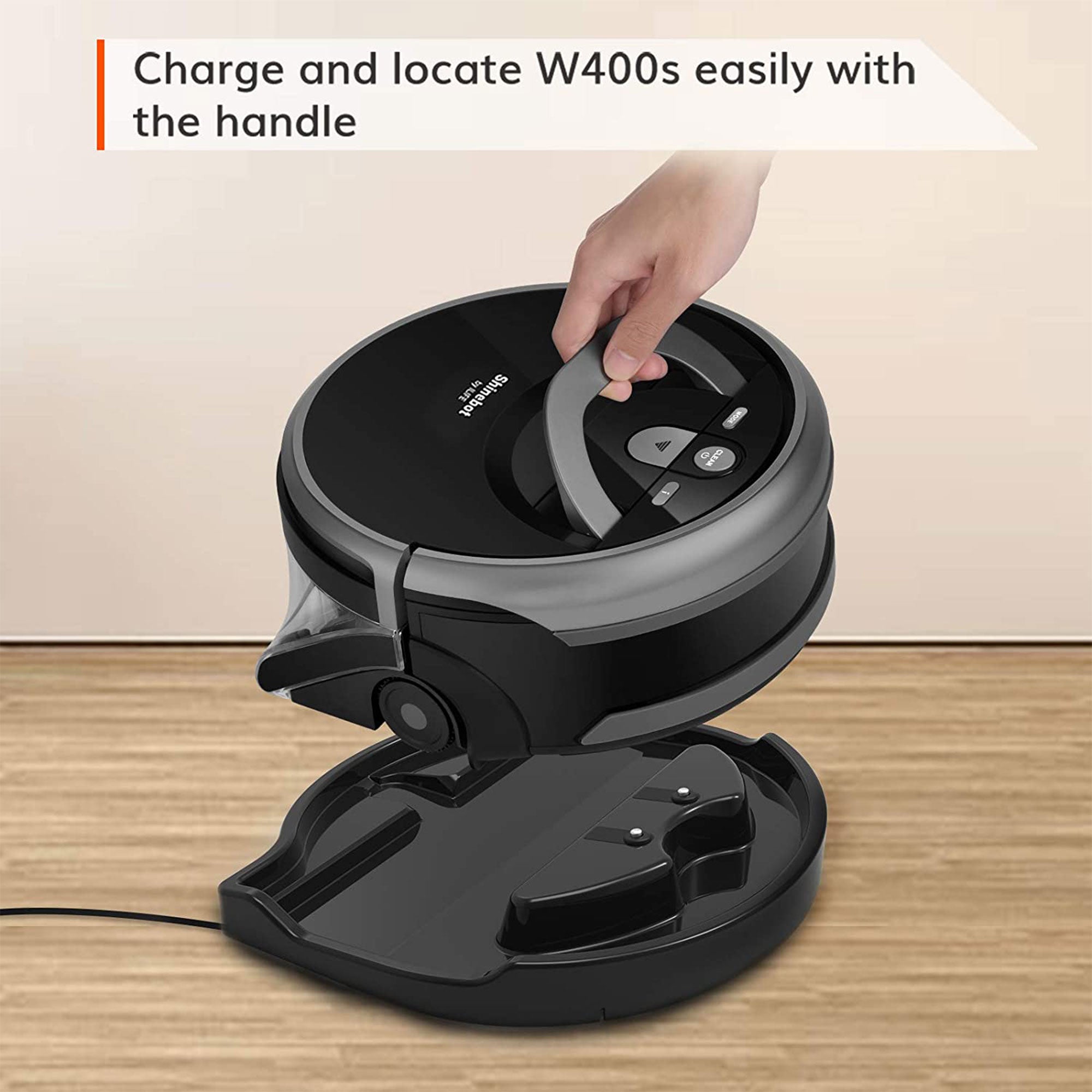 ILIFE W400s ShineRobot Floor Mopping Scrubbing Robot for Hard Floors (Used) - VMInnovations