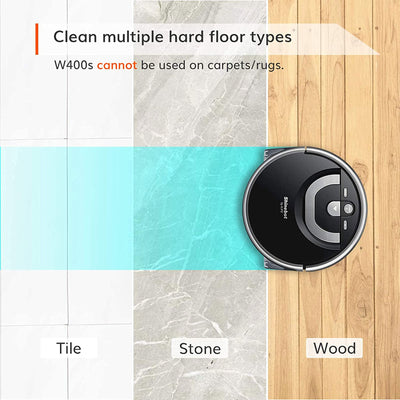 ILIFE W400s ShineRobot Floor Mopping Scrubbing Robot for Hard Floors (Used) - VMInnovations