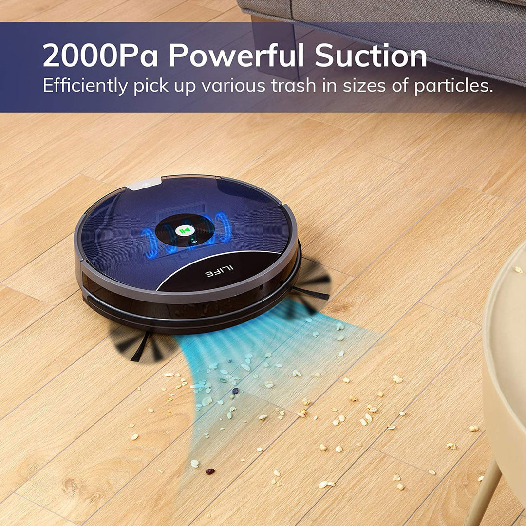 ILIFE Max Robot Autonomous Floor Vacuum with Alexa and App Compatibility (Used)