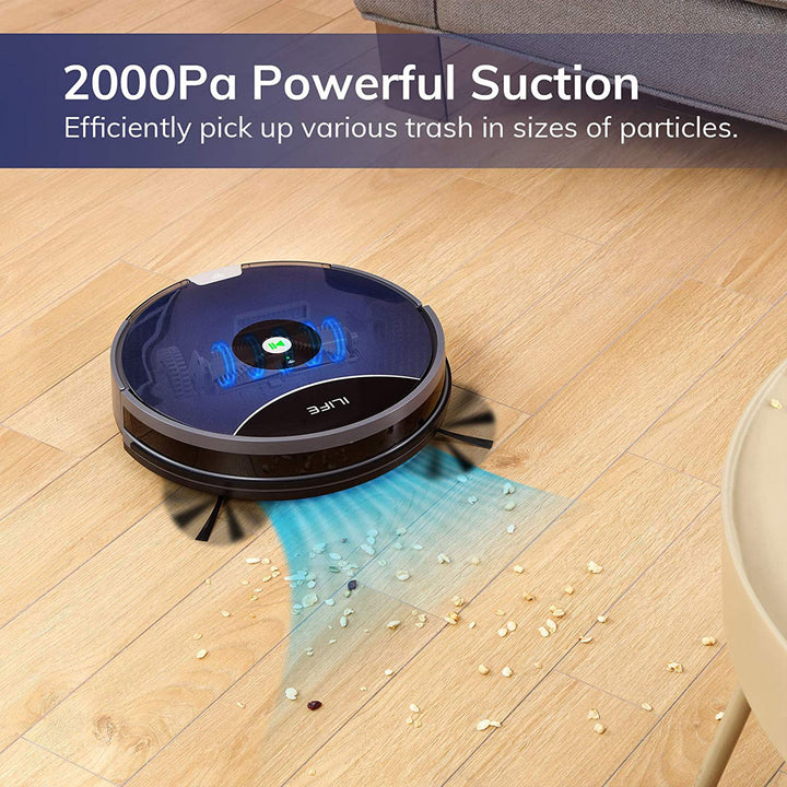 ILIFE Max Robot Autonomous Floor Vacuum with Alexa and App Compatibility (Used)
