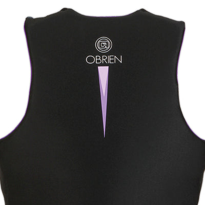 O'Brien Focus Life Jacket Safety Floatation Vest for Women, Black/Purple, Small - VMInnovations