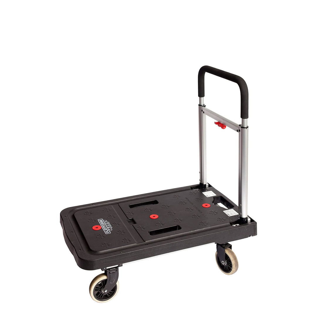 Magna Cart FF 4 Wheel Folding Platform Transport Cart with 300 Pound Capacity