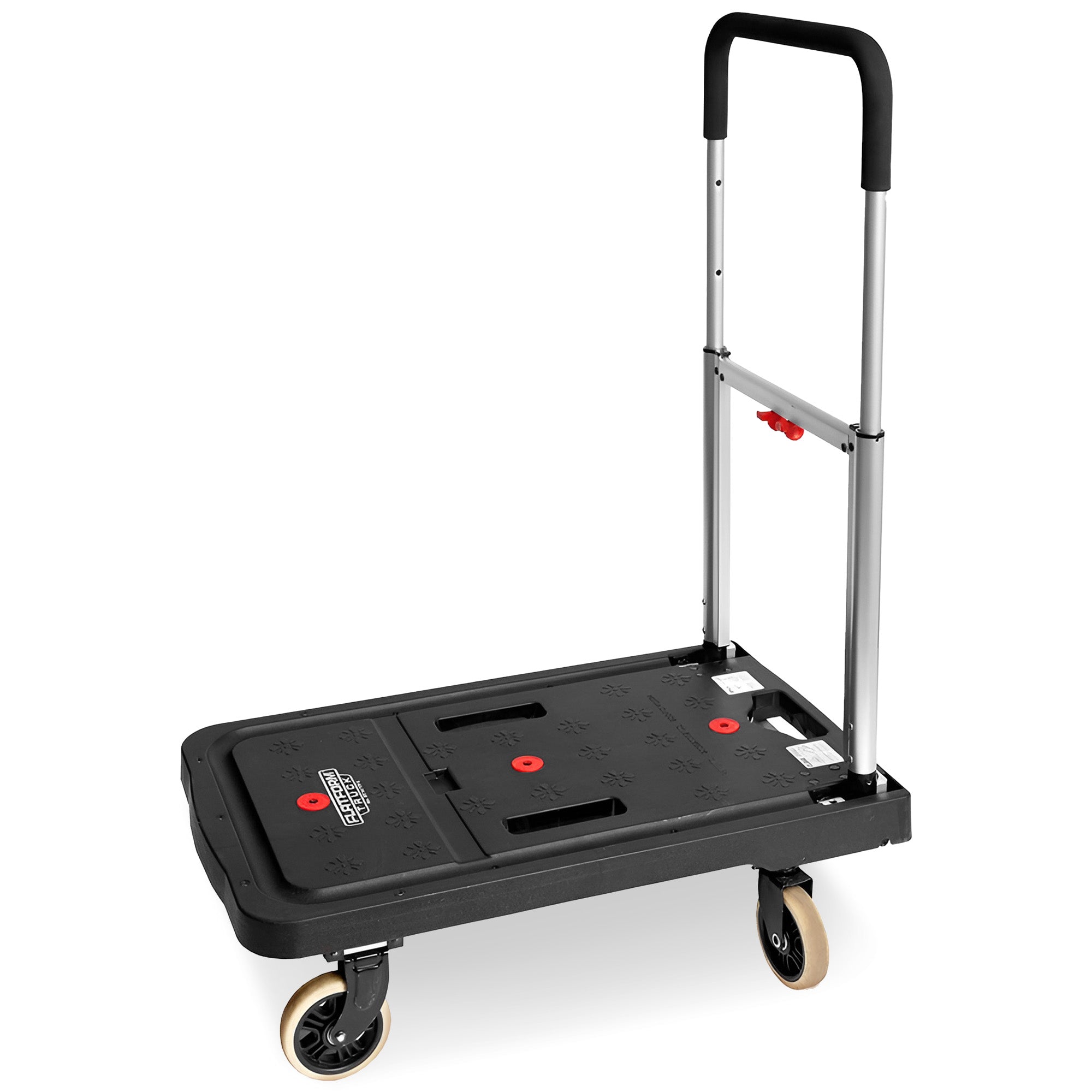 Magna Cart FF 4 Wheel Folding Platform Transport Cart with 300 Pound Capacity - VMInnovations