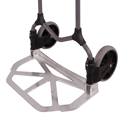Magna Cart Elite Folding Aluminum Hand Truck, 200 Pound Capacity, Silver (Used) - VMInnovations