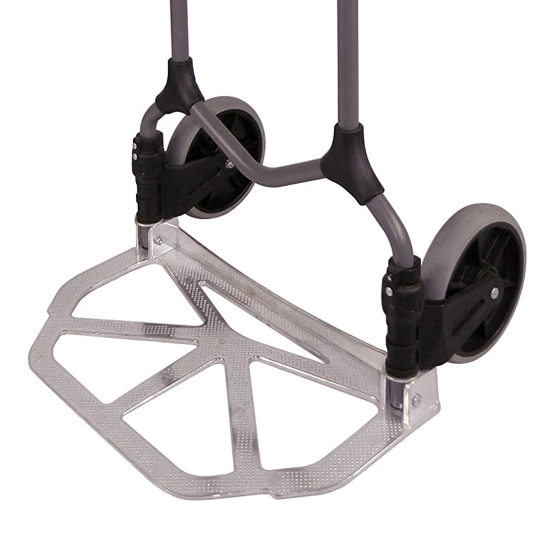 Magna Cart Elite Folding Aluminum Hand Truck, 200 Pound Capacity, Silver (Used) - VMInnovations