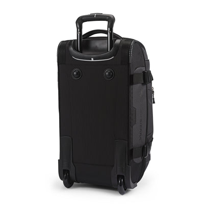 High Sierra Fairlead 22 Inch Drop Bottom Wheeled Duffel Bag with Handle, Mercury