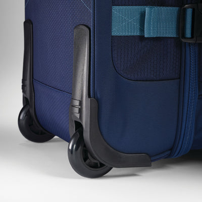 High Sierra Fairlead 22" Drop Bottom Wheeled Duffel Bag w/ Handle (Used) - VMInnovations