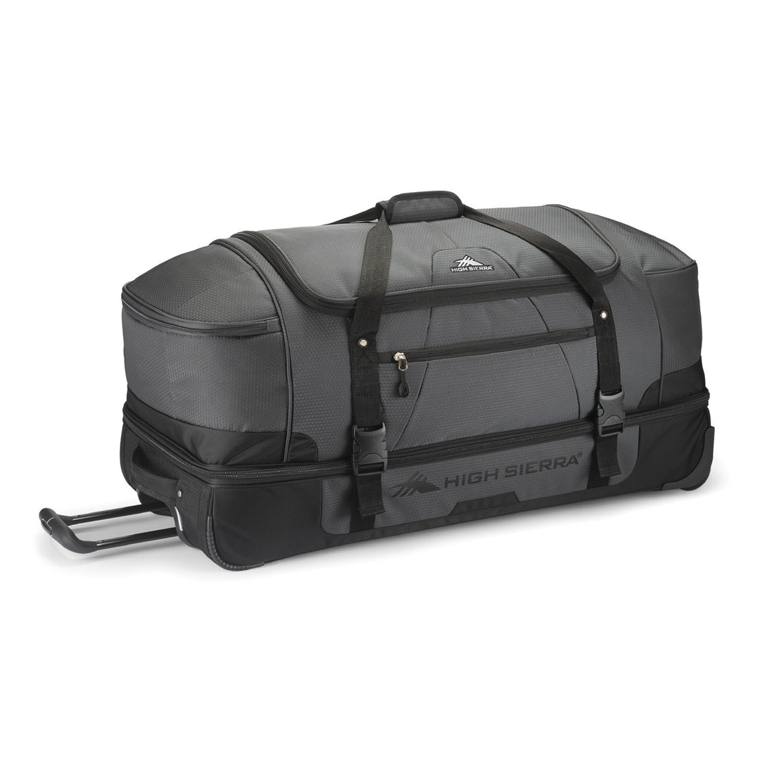 High Sierra Fairlead 34 Inch Drop Bottom Wheeled Duffel Bag with Handle (Used) - VMInnovations
