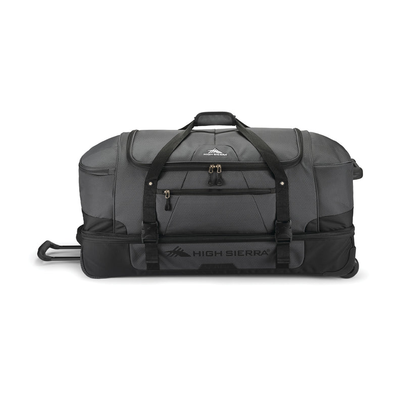 High Sierra Fairlead 34 Inch Drop Bottom Wheeled Duffel Bag with Handle (Used)