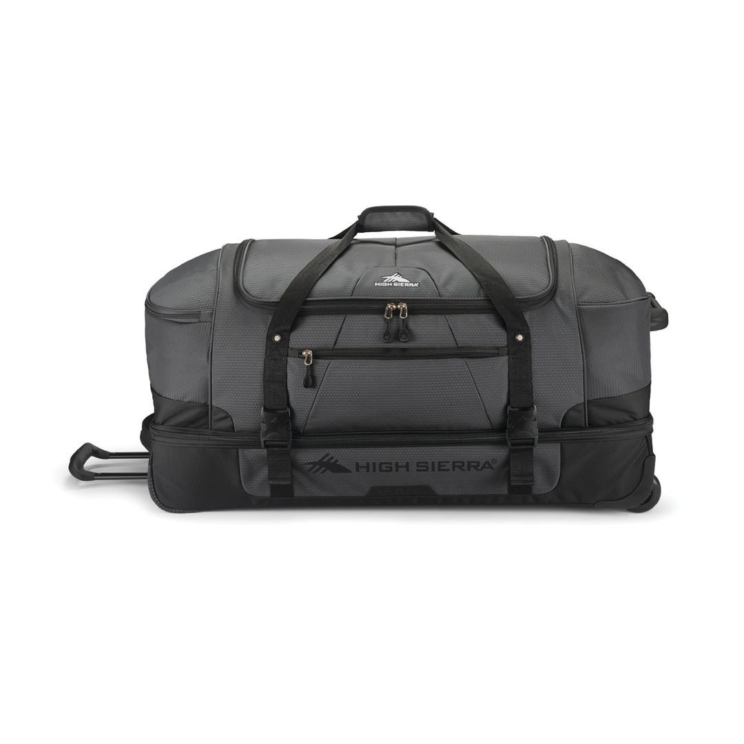 High Sierra Fairlead 34 Inch Drop Bottom Wheeled Duffel Bag with Handle (Used) - VMInnovations
