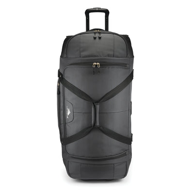 High Sierra 34 in Drop Bottom Wheeled Duffel Bag w/Handle, Mercury (Open Box) - VMInnovations