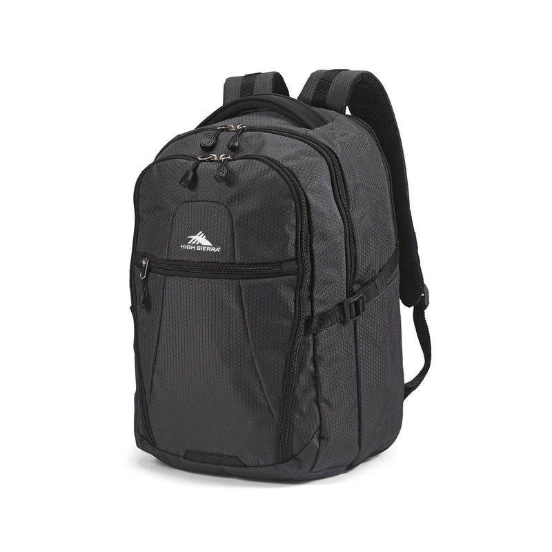 High Sierra Fairlead Computer Laptop Travel Backpack w/ Zipper Closure(Open Box)