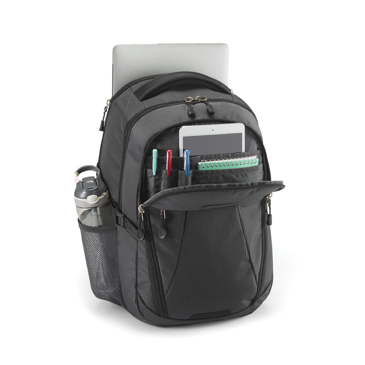 High Sierra Fairlead Computer Laptop Travel Backpack w/ Zipper Closure(Open Box) - VMInnovations