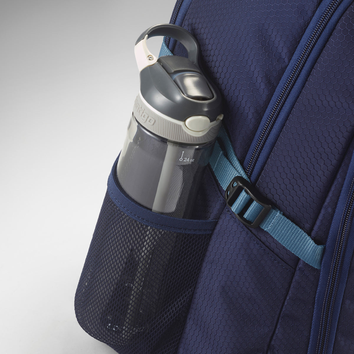High Sierra Fairlead Computer Laptop Travel Backpack with Zipper Closure, Blue - VMInnovations