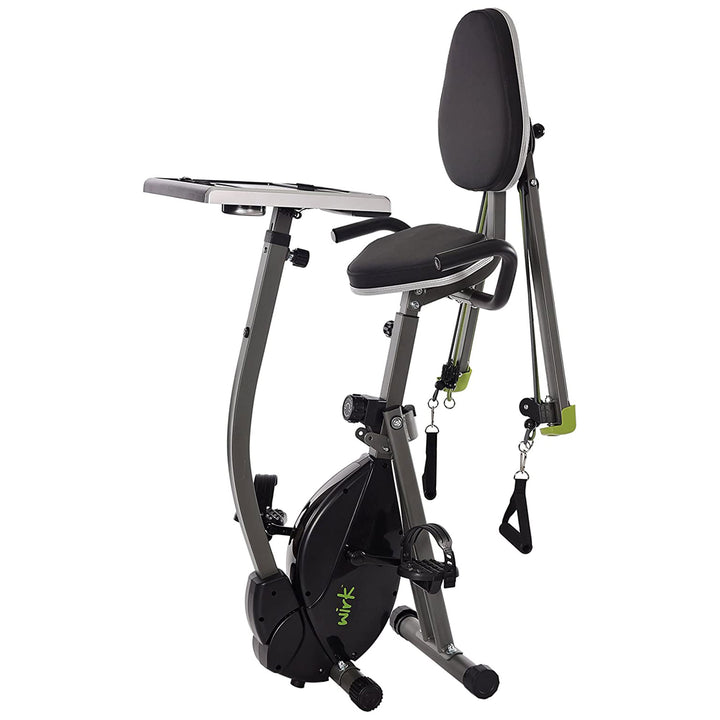 85-2449 Wirk Ride Exercise Bike Workstation & Standing Desk (Used)