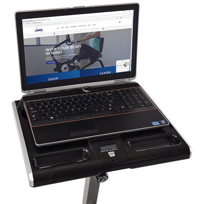 85-2449 Wirk Ride Exercise Bike Workstation & Standing Desk (Used) - VMInnovations