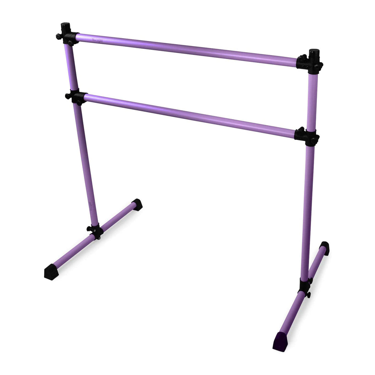 Yes4All 6' Portable Aluminum Freestanding Premium Ballet Barre, Auberine Purple