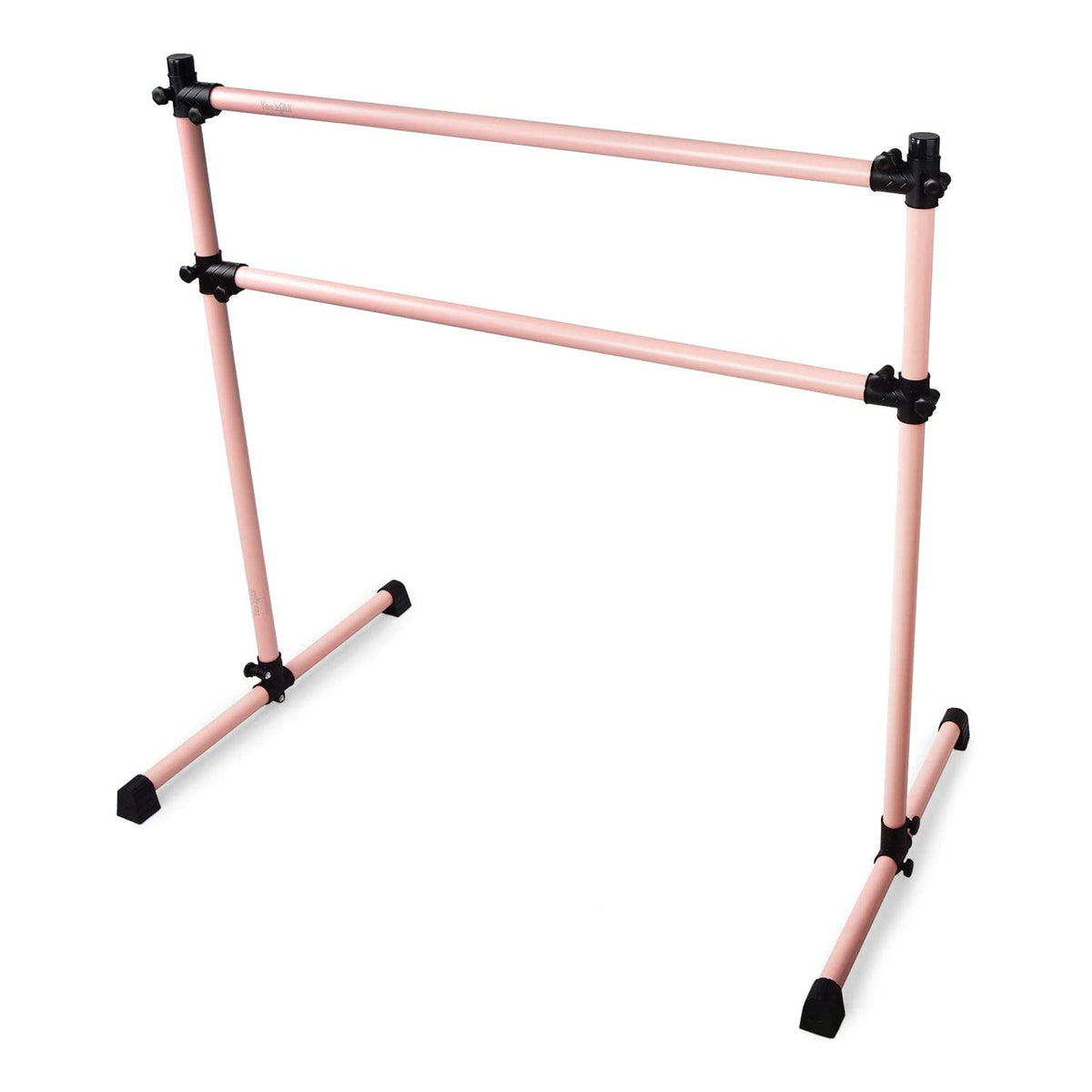 Yes4All 6 Foot Portable Aluminum Freestanding Premium Ballet Barre, Rose Gold