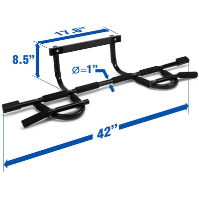 Yes4All Deluxe Home Fitness Exercise 1 Piece Construction Doorway Chin Up Bar