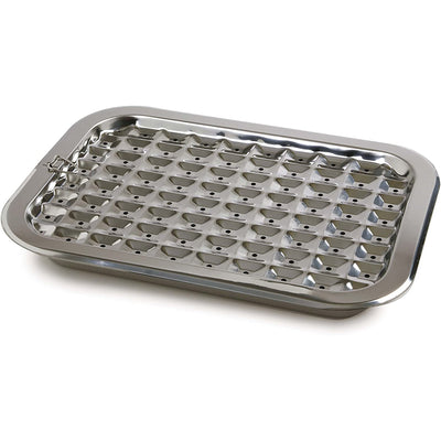 Norpro 2 Piece Stainless Steel Oven Roasting Broil Pan and Drip Tray (Open Box) - VMInnovations