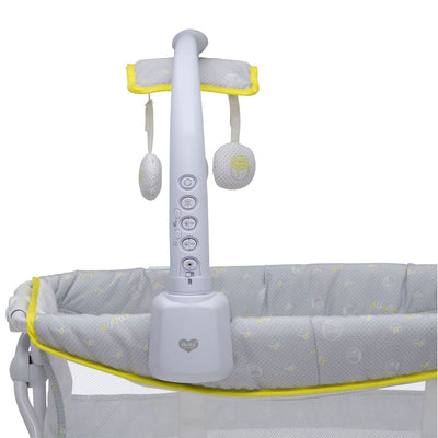 Delta Children Winnie the Pooh Foldable Portable Bedside Activity Bassinet Crib - VMInnovations