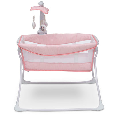 Delta Children Minnie Mouse Portable Bedside Activity Bassinet Crib (Open Box)