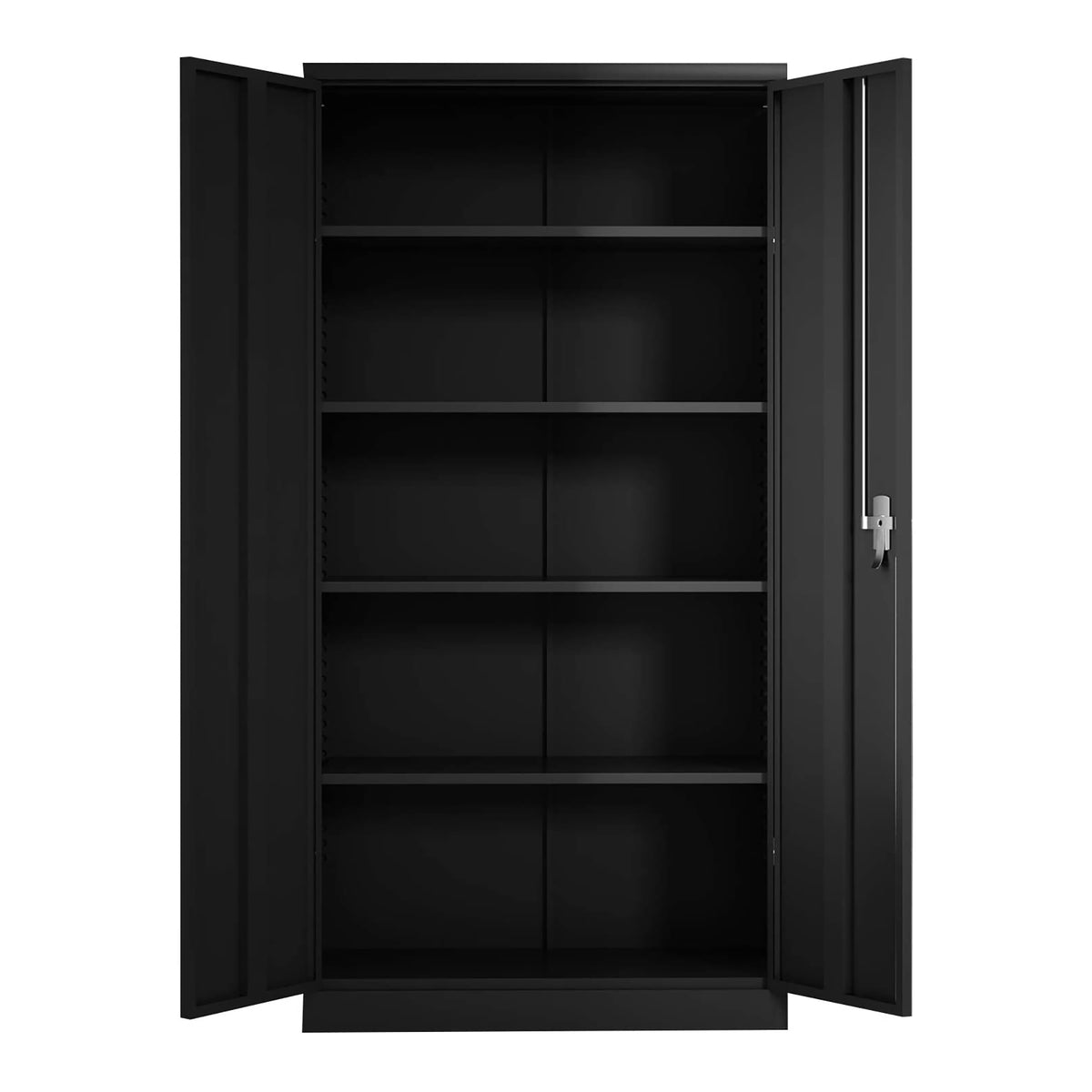 Aobabo 4 Shelves Metal Office Locking Storage Filing Cabinet (Open Box)