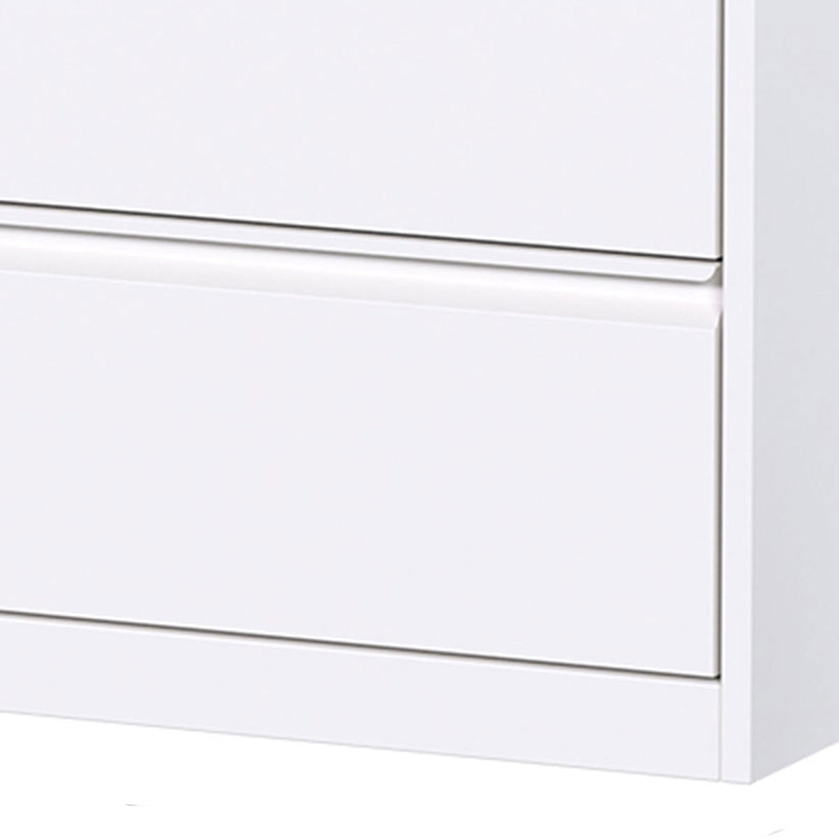 35.4 Inch Locking 2 Drawer Metal Office Storage Filing Cabinet (Open Box) - VMInnovations