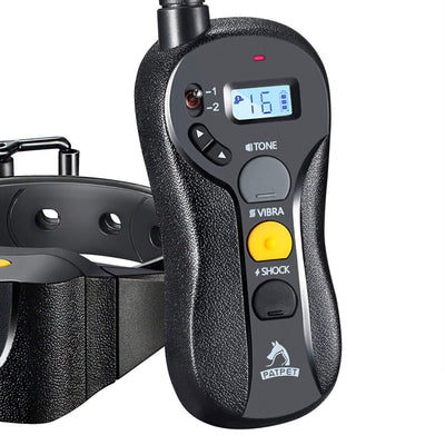 PATPET 650A Rechargeable Waterproof Training Collar with 640A Dog Shock Collar