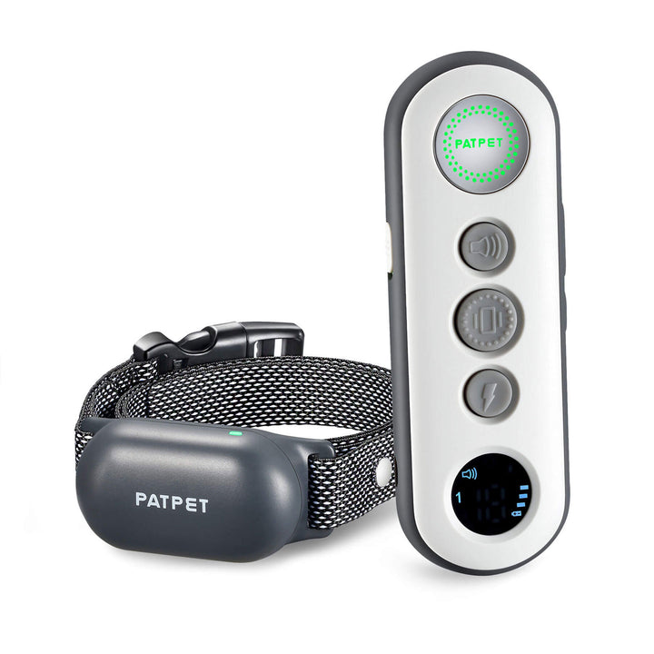 PATPET Rechargeable Waterproof Training Shock Collar for All Dog Sizes(Open Box)