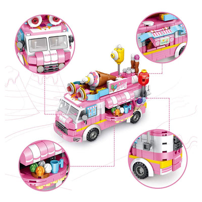 PANLOS Ice Cream Food Model Construction Carton Building Brick Block (Open Box) - VMInnovations