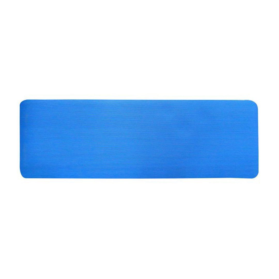 BalanceFrom Fitness GoYoga 71x24in Anti Tear Yoga Mat with Strap, Blue (Used)