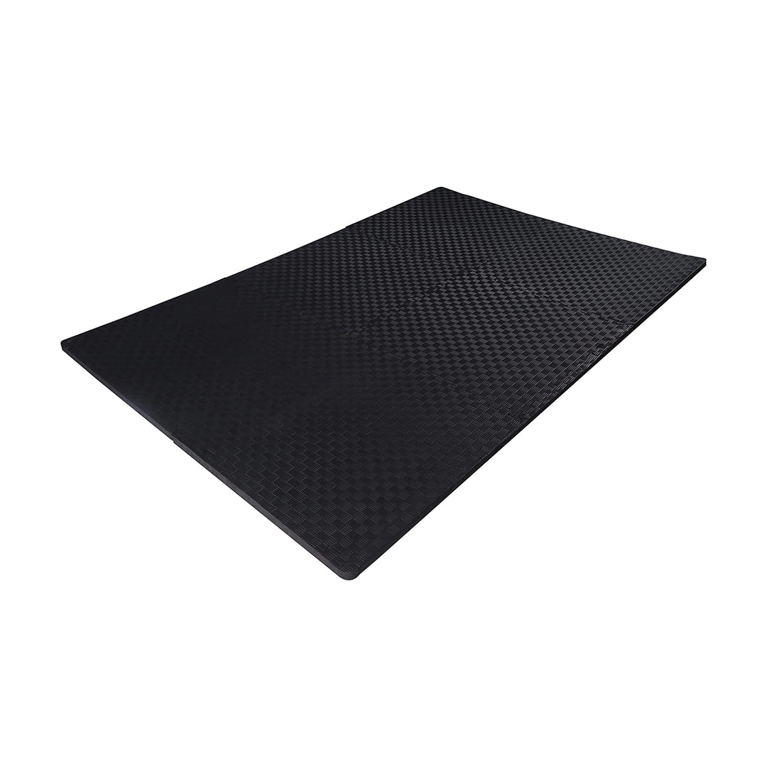 BalanceFrom Fitness Foam Interlocking Exercise Floor Mat, 24 Square Feet (Used) - VMInnovations