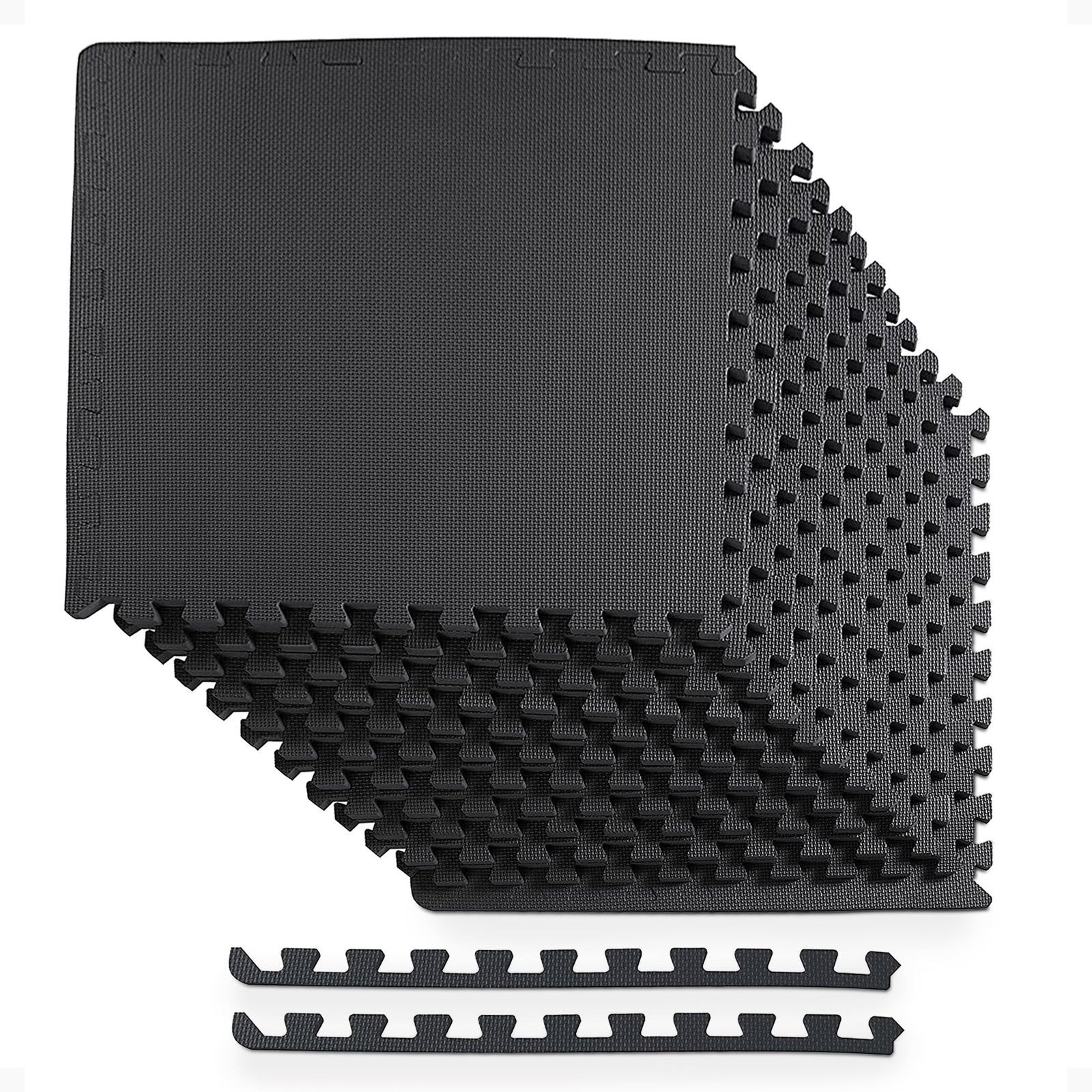 BalanceFrom Fitness 48 Sq Ft Interlocking EVA Foam Exercise Mat Tiles (Open Box) - VMInnovations