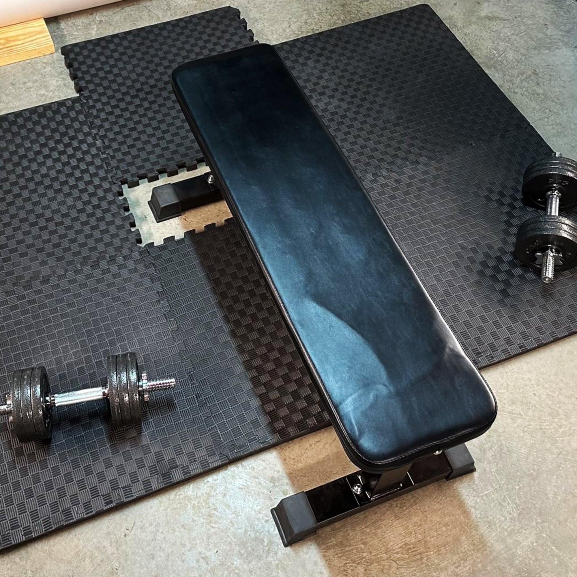 BalanceFrom Fitness 144 Sq Ft Interlocking Foam Mat Tiles,blk(For Parts) - VMInnovations