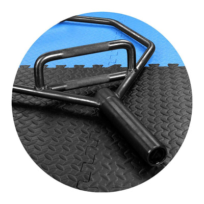 BalanceFrom Fitness 2 Inch Olympic Hex Weight Lifting Trap Bar, 1,000lb Capacity
