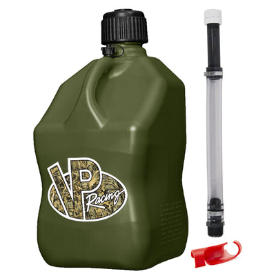 VP Racing Fuels ABS Plastic 1" Hose Bender, 14" Hose Kit, and 5 Gallon Jug, Camo