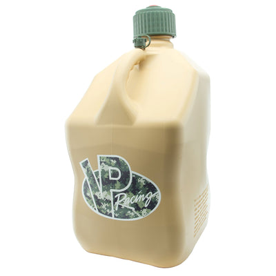 VP Racing Fuels ABS Plastic 1" Hose Bender, 14" Hose Kit, and 5 Gallon Jug, Tan