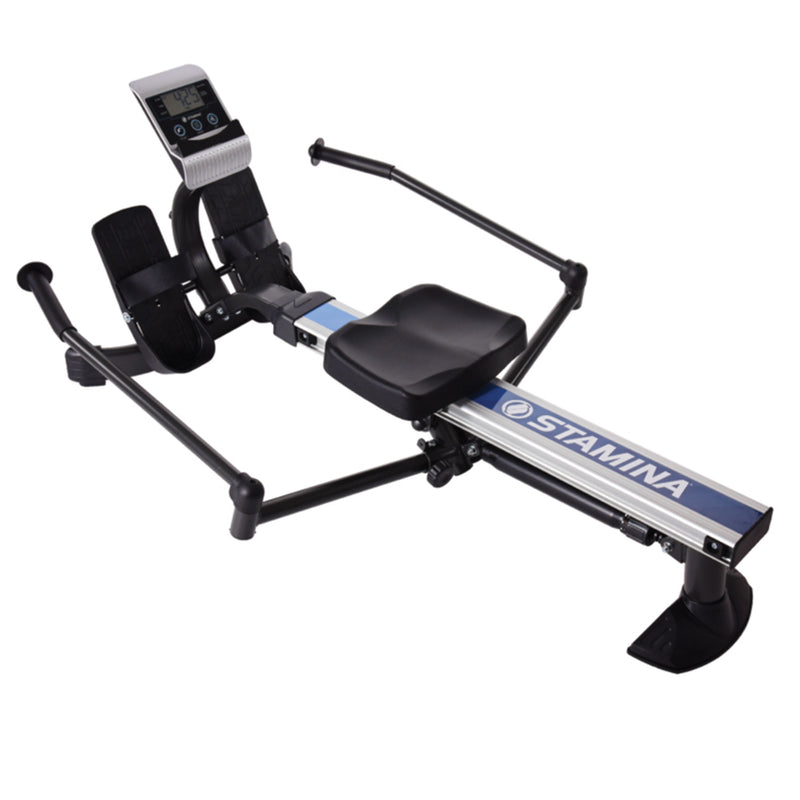 Stamina Products BodyTrac Glider Rowing Fitness Machine with Monitor (Open Box)